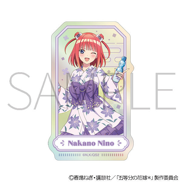 (Goods - Sticker) The Quintessential Quintuplets＊ Die-cut Sticker / Nino Nakano