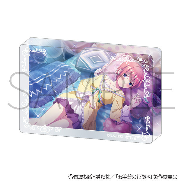 (Goods - Acrylic Stand) The Quintessential Quintuplets＊ Acrylic Block (Pajama Party) / Ichika Nakano