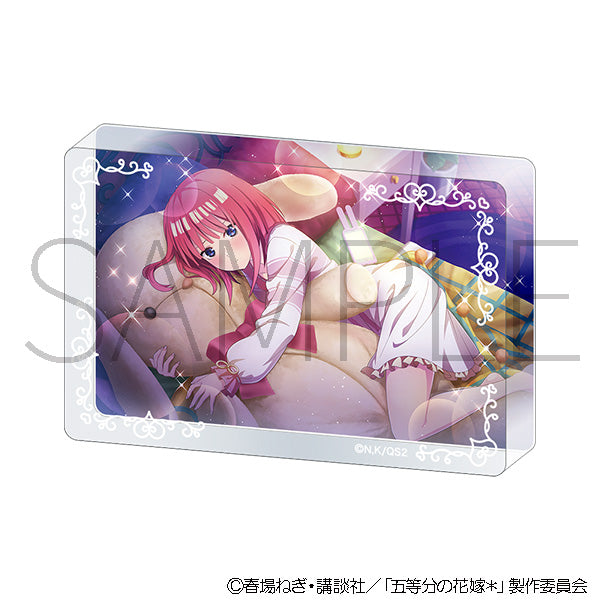 (Goods - Acrylic Stand) The Quintessential Quintuplets＊ Acrylic Block (Pajama Party) / Nino Nakano