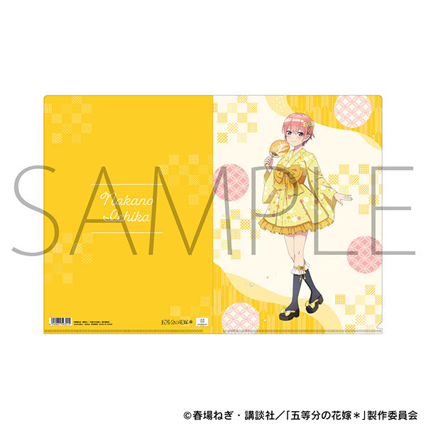 (Goods - Clear File) The Quintessential Quintuplets＊ Clear File / Ichika Nakano