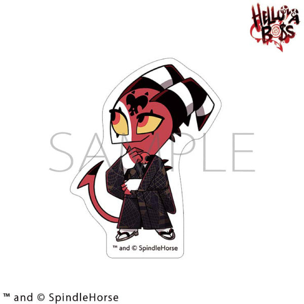 (Goods - Sticker) Helluva Boss Sticker / Blitzo Kimono Chibi