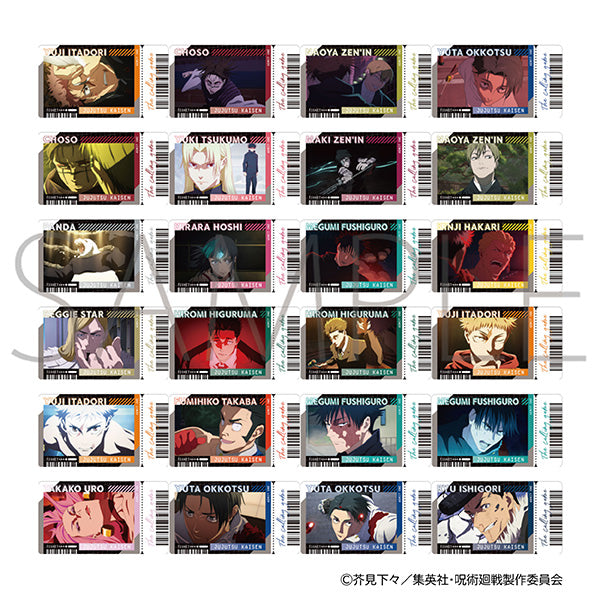 [※Blind](1BOX=10)(Goods - Card Collection) Jujutsu Kaisen Season 3 TickeColle
