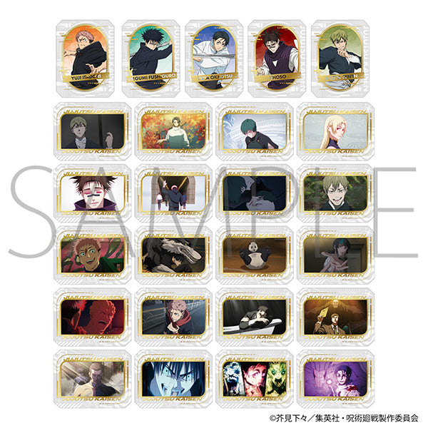 [※Blind](1BOX=8)(Goods - Card) Jujutsu Kaisen Season 3 Glassy Collection