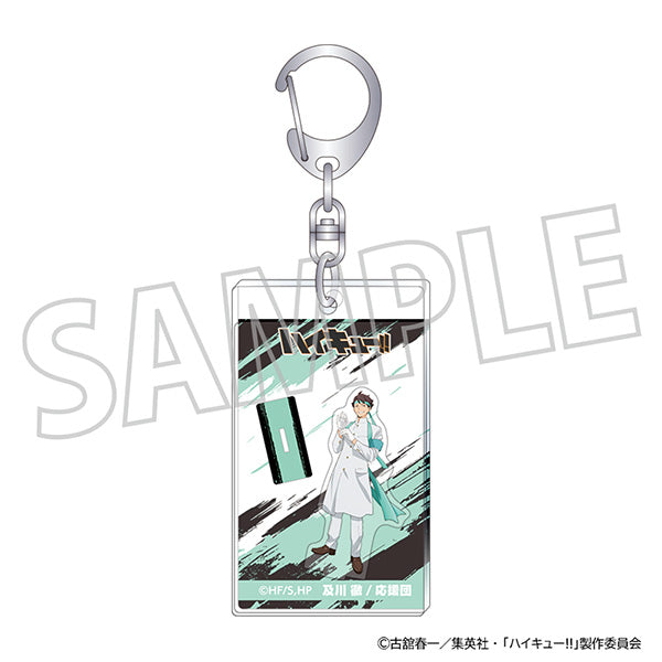 (Goods - Keychain) Haikyu!! Miniature Acrylic Stand Style Keychain / Toru Oikawa