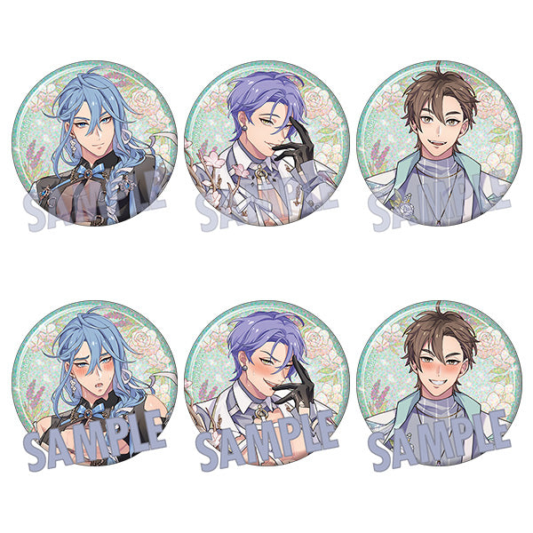 [※Blind](1BOX=6)(Goods - Badge) NU: Carnival Holographic Chara Badge Collection / Forest Carnival