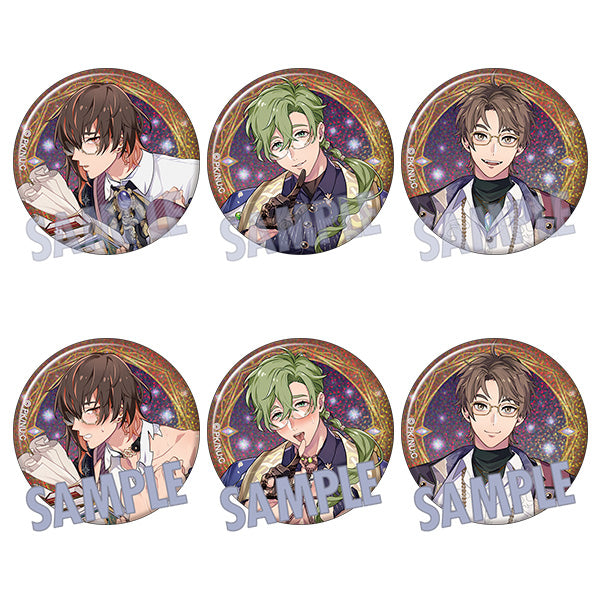 [※Blind](1BOX=6)(Goods - Badge) NU: Carnival Holographic Chara Badge Collection / Chimes of Darkness