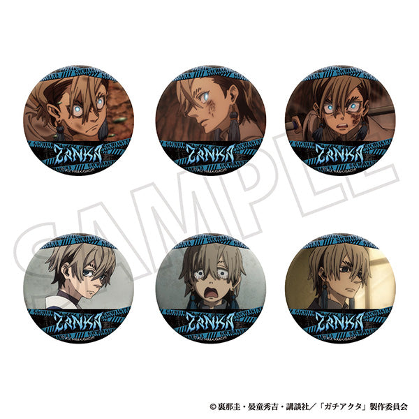 [※Blind](1BOX=6)(Goods - Badge) Gachiakuta Oshi Chara Badge Collection / Zanka vol. 2