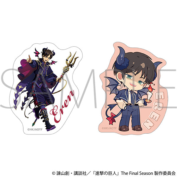 (Goods - Sticker) Attack on Titan Sticker Set / Eren ～Devil～