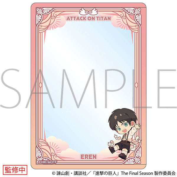 (Goods - Card Case) Attack on Titan Hard Card Case / Eren ～Angel～