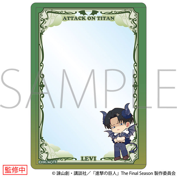 (Goods - Card Case) Attack on Titan Hard Card Case / Levi ～Devil～
