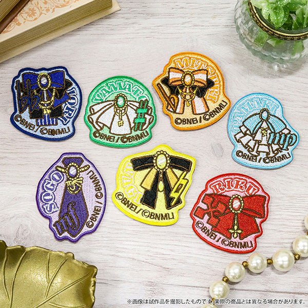(Goods - Sticker) IDOLiSH7 Embroidered Patch Sticker / Riku Nanase 8th Anniversary Costume