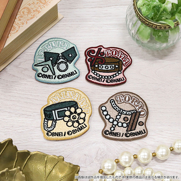 (Goods - Sticker) IDOLiSH7 Embroidered Patch Sticker / Haruka Isumi 8th Anniversary Costume