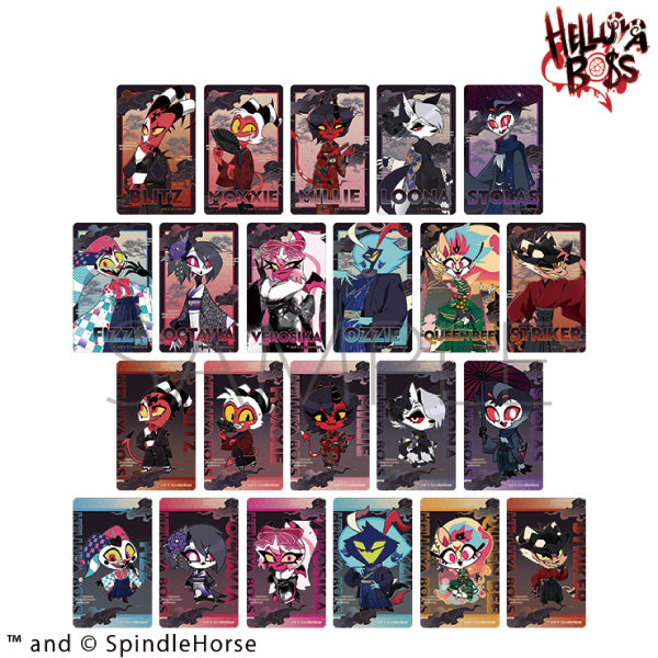[※Blind](1BOX=11)(Goods - Card) Helluva Boss Commemorative Clear Card Collection / Kimono