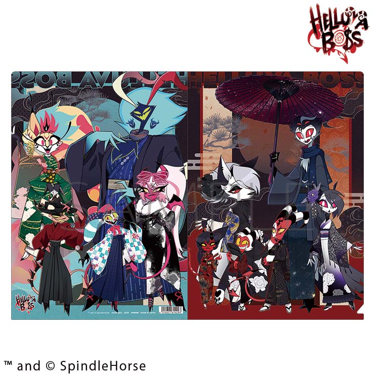 (Goods - Clear File) Helluva Boss Clear File / Kimono