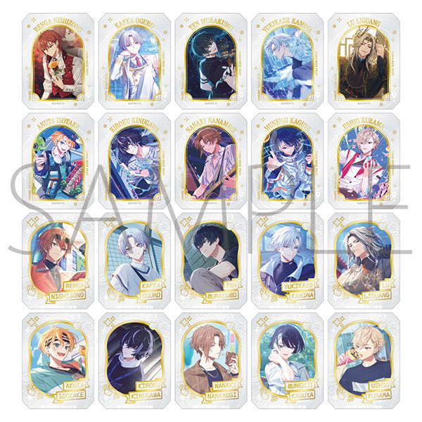 [※Blind](1BOX=7)(Goods - Card) 18TRIP Glassy Collection / Morning Troupe, Afternoon Troupe