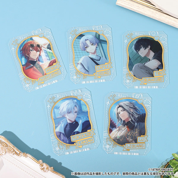 [※Blind](1BOX=7)(Goods - Card) 18TRIP Glassy Collection / Morning Troupe, Afternoon Troupe