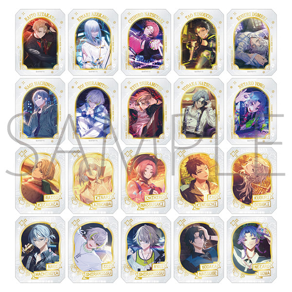 [※Blind](1BOX=7)(Goods - Card) 18TRIP Glassy Collection / Evening Troupe, Night Troupe