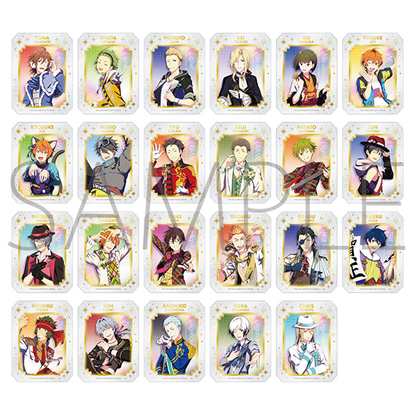 (1BOX=7)(Goods - Card) THE IDOLM@STER SideM Glassy Collection / A-BOX