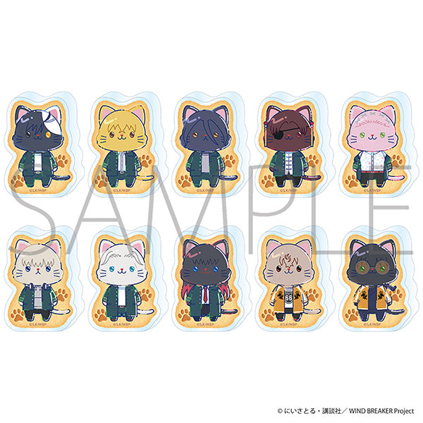[※Blind](1BOX=10)(Goods - Acrylic Stand) WIND BREAKER withCAT illustration Ver. Korotto Acrylic Figure Collection