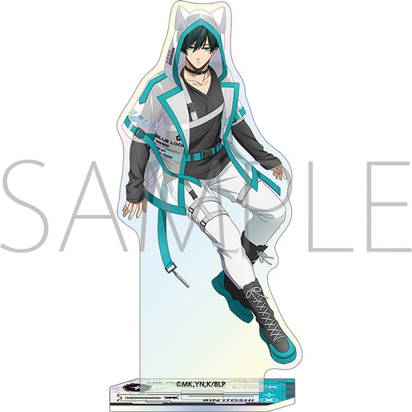 (Goods - Acrylic Stand) Blue Lock Season 2 Iridescent Acrylic Stand / Rin Itoshi Cyber Cat
