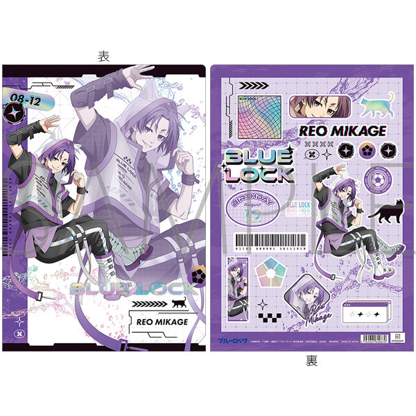 (Goods - Clear File) Blue Lock Season 2 Clear File / Reo Mikage Cyber Cat