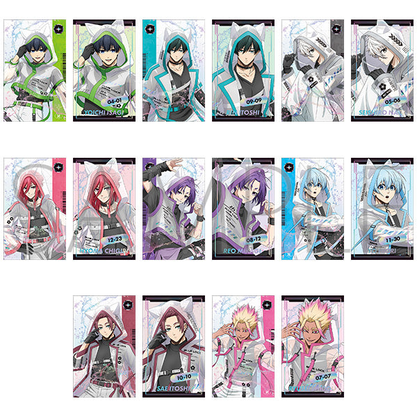 [※Blind](1BOX=8)(Goods - Card) Blue Lock Season 2 Iridescent Foil Card Collection Cyber Cat
