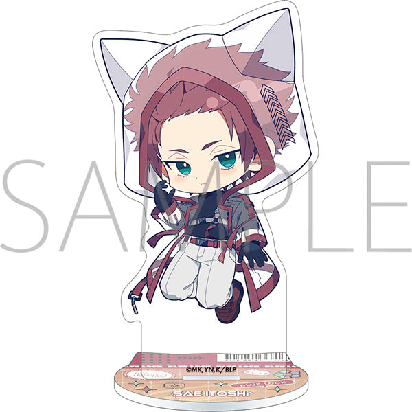 (Goods - Acrylic Stand) Blue Lock Season 2 Mini Acrylic Stand / Sae Itoshi Cyber Cat