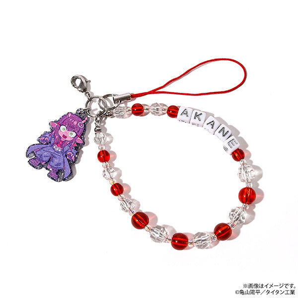 (Goods - Strap) Milky Subway After-school Mates Beads Strap / Akane