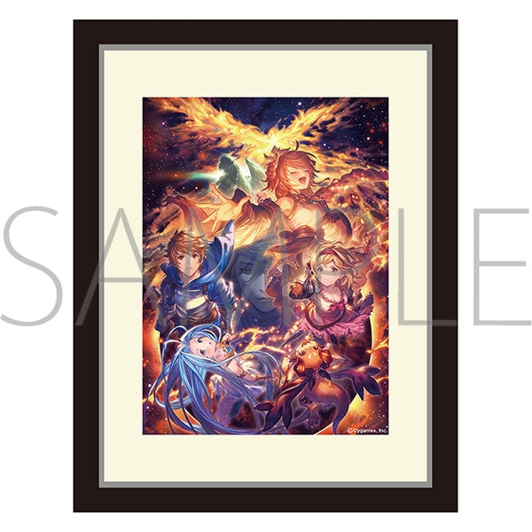 (Goods - Key Animation Art Print) Granblue Fantasy Superior Graph / 10th Anniversary Key Visual