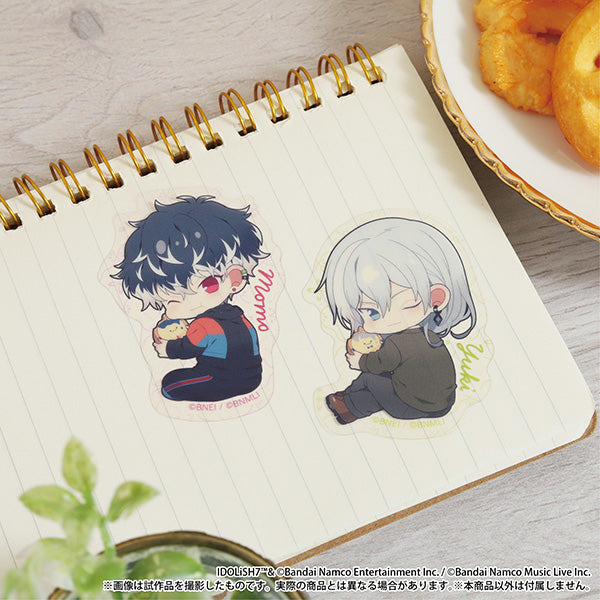 (1BOX=8)(Goods - Sticker) IDOLiSH7 Kapurikko Hoobaru Peta Collection / 16 Types Total