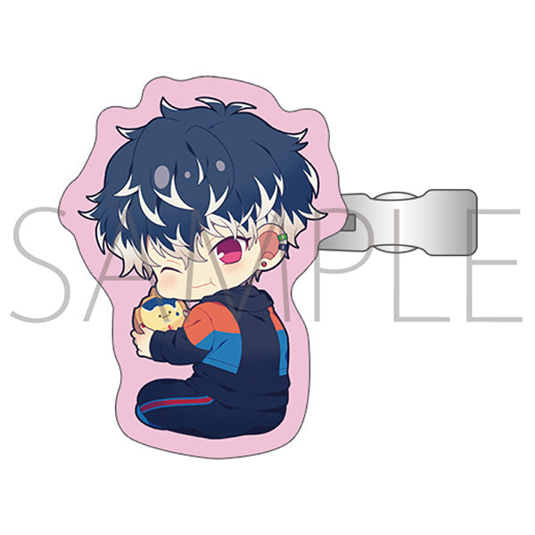 (Goods - Hair Accessory) IDOLiSH7 Kapurikko Hoobaru Hinged Barrette for Bangs / Momo
