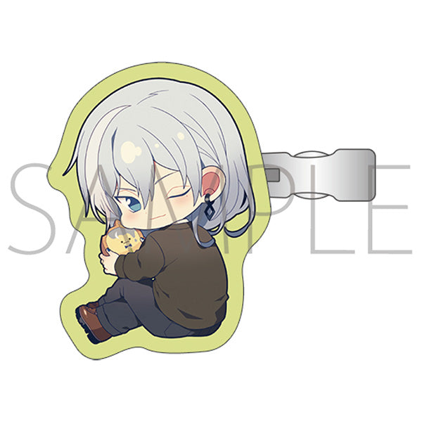 (Goods - Hair Accessory) IDOLiSH7 Kapurikko Hoobaru Hinged Barrette for Bangs / Yuki