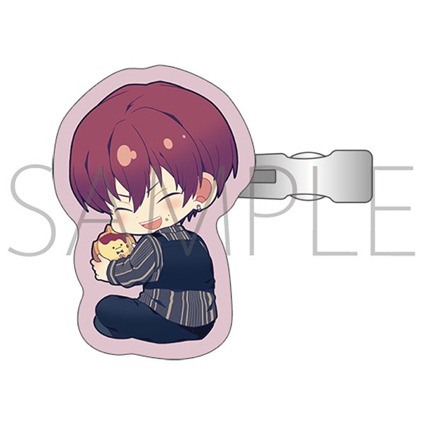 (Goods - Hair Accessory) IDOLiSH7 Kapurikko Hoobaru Hinged Barrette for Bangs / Toma Inumaru