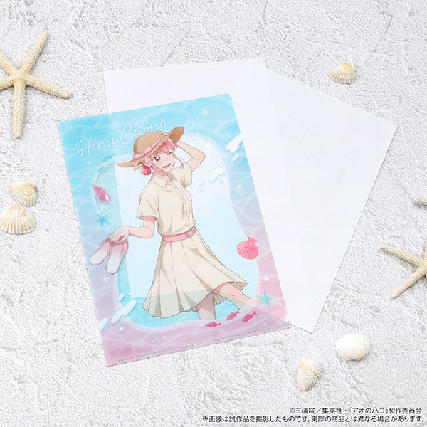 (Goods - Clear File) Blue Box Clear File / Chinatsu Kano ～Summer Colors～