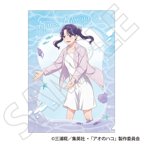 (Goods - Clear File) Blue Box Clear File / Ayame Moriya ～Summer Colors～
