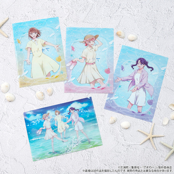 (Goods - Clear File) Blue Box Clear File / EnsembleVisual ～Summer Colors～