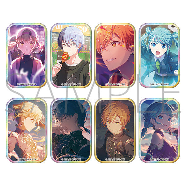[※Blind](1BOX=8)(Goods - Badge) Hatsune Miku: Colorful Stage! Square Badge Collection / vol. 59 A