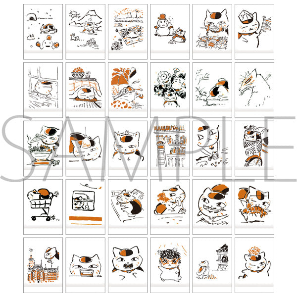 [※Blind](1BOX=10)(Goods - Bromide) Natsume's Book of Friends (Natsume Yuujinchou) PashaColle / Nyanko Sensei (30 Types Total)