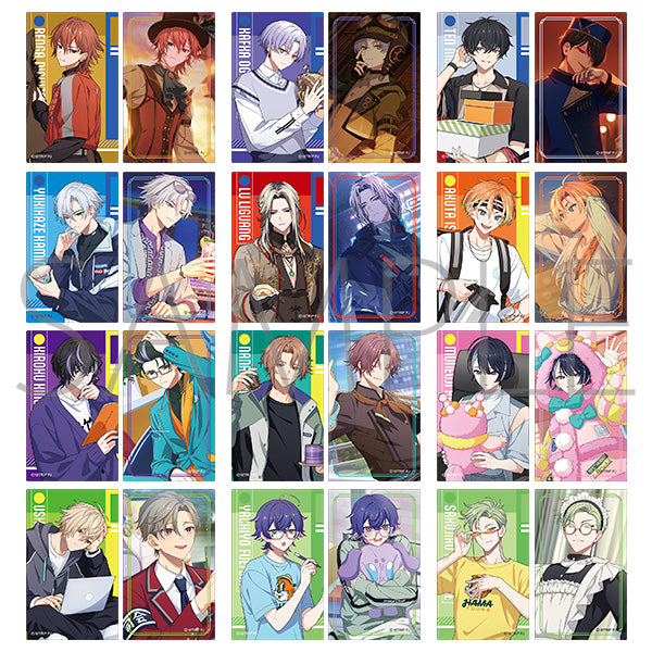 [※Blind](1BOX=12)(Goods - Card) 18TRIP Clear Sheet Collection / vol. 6 Morning Troupe & Afternoon Troupe