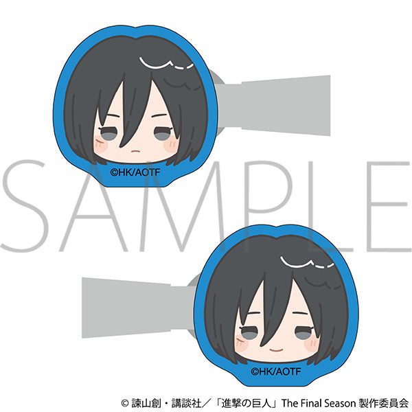 (Goods - Hair Accessory) Attack on Titan Acrylic Hair Clip / Mikasa