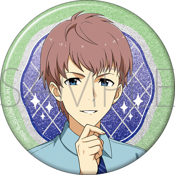 (Goods - Badge) THE IDOLM@STER SideM Glitter Button Badge / Hokuto Ijuuin "Remember Shot"