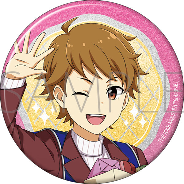 (Goods - Badge) THE IDOLM@STER SideM Glitter Button Badge / Rui Maita "Remember Shot"
