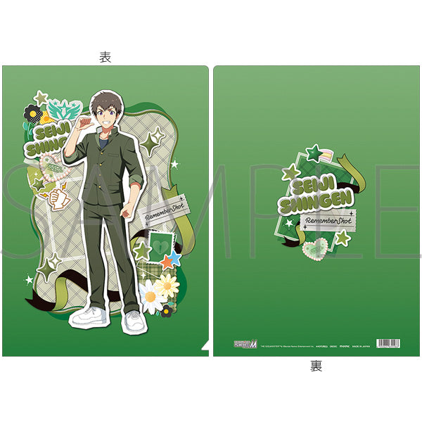 (Goods - Clear File) THE IDOLM@STER SideM Clear File / Seiji Shingen "Remember Shot"