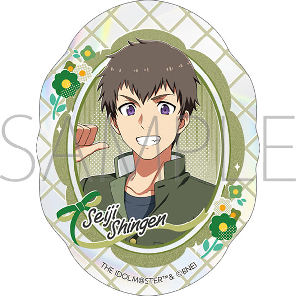 (Goods - Sticker) THE IDOLM@STER SideM Holographic Sticker / Seiji Shingen "Remember Shot"