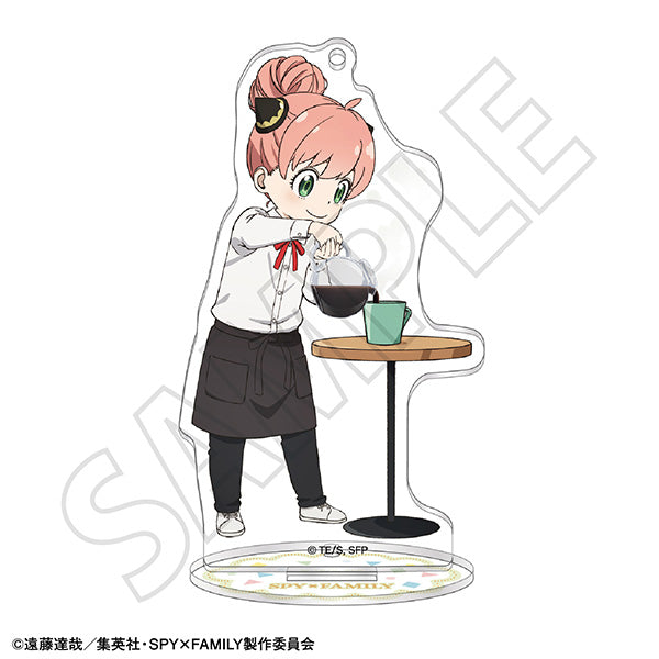 (Goods - Keychain) SPY x FAMILY Acrylic Stand Keychain / Anya Forger (Barista)