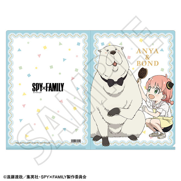 (Goods - Clear File) SPY x FAMILY Clear File / Anya Forger & Bond Forger (Groomer)