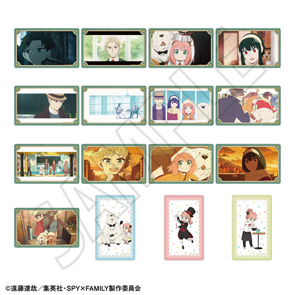 [※Blind](1BOX=8)(Goods - Card) SPY x FAMILY Trading Clear Card