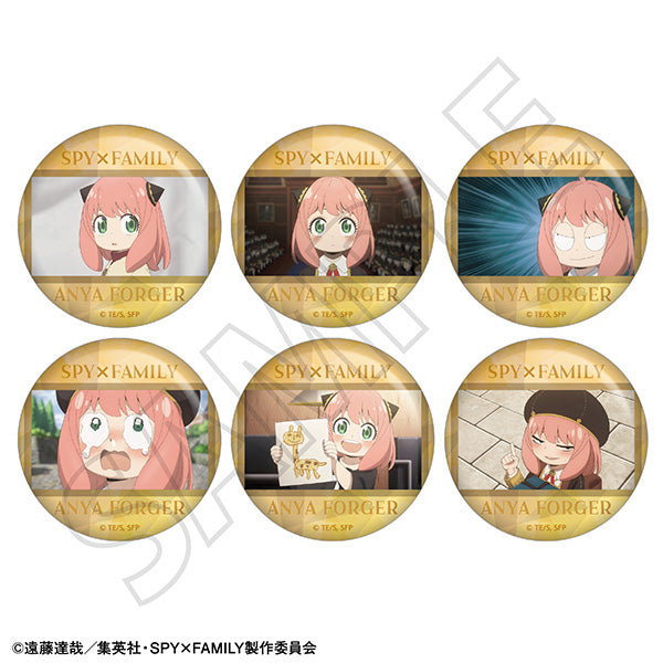 [※Blind](1BOX=6)(Goods - Badge) SPY x FAMILY Oshi Chara Badge Collection / Anya Forger