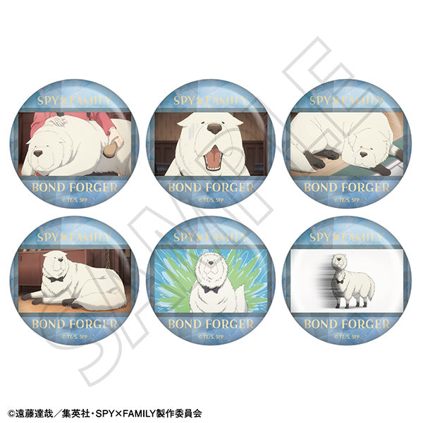 [※Blind](1BOX=6)(Goods - Badge) SPY x FAMILY Oshi Chara Badge Collection / Bond Forger