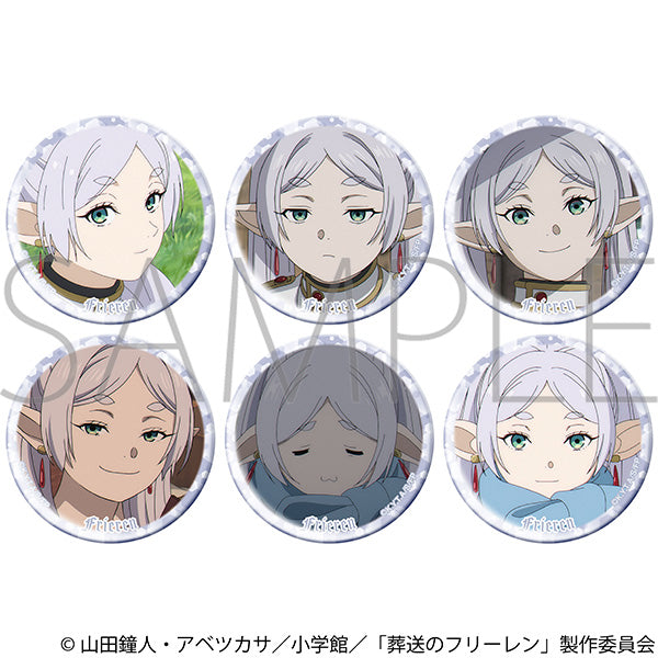 [※Blind](1BOX=6)(Goods - Badge) Frieren: Beyond Journey's End Lots of Frieren Chara Badge Collection